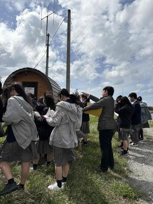 水防施設を発見